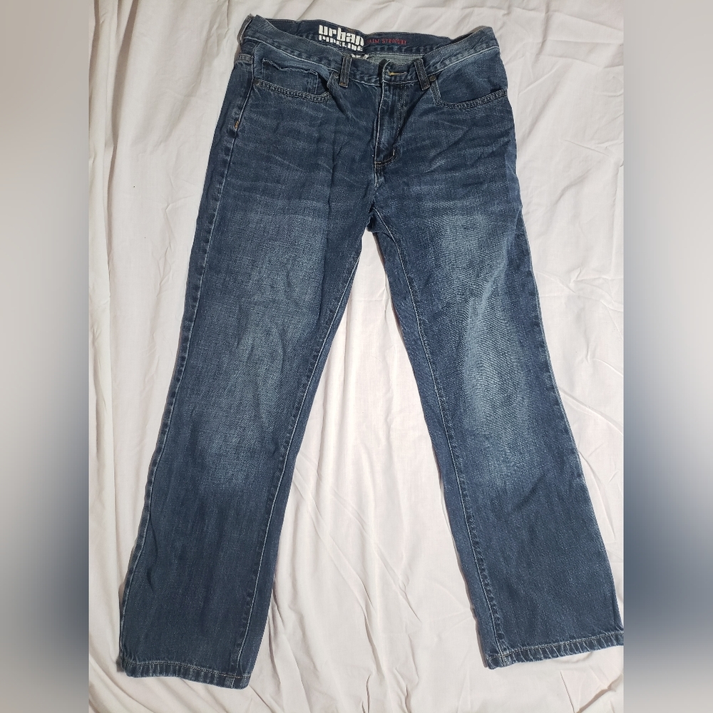 Mens Urban Pipeline Slim Straight Jeans size 32/30